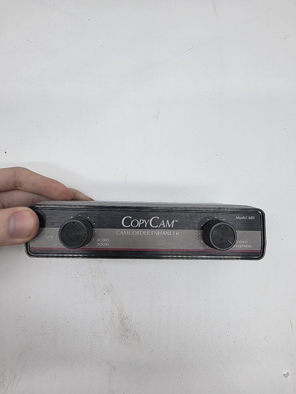 CopyCam Camcorder Enhancer Model 601- Black with Red Accent